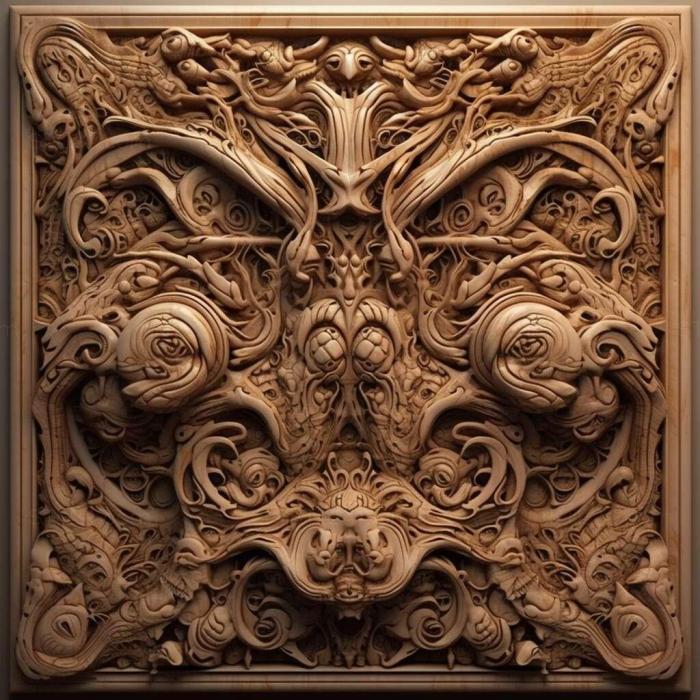 Patterns and decorations (stl directed 4, PATTERN_2748) 3D models for cnc